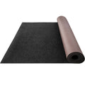 Uimoso marine cut pile carpet roll, black, cut-pile texture surface