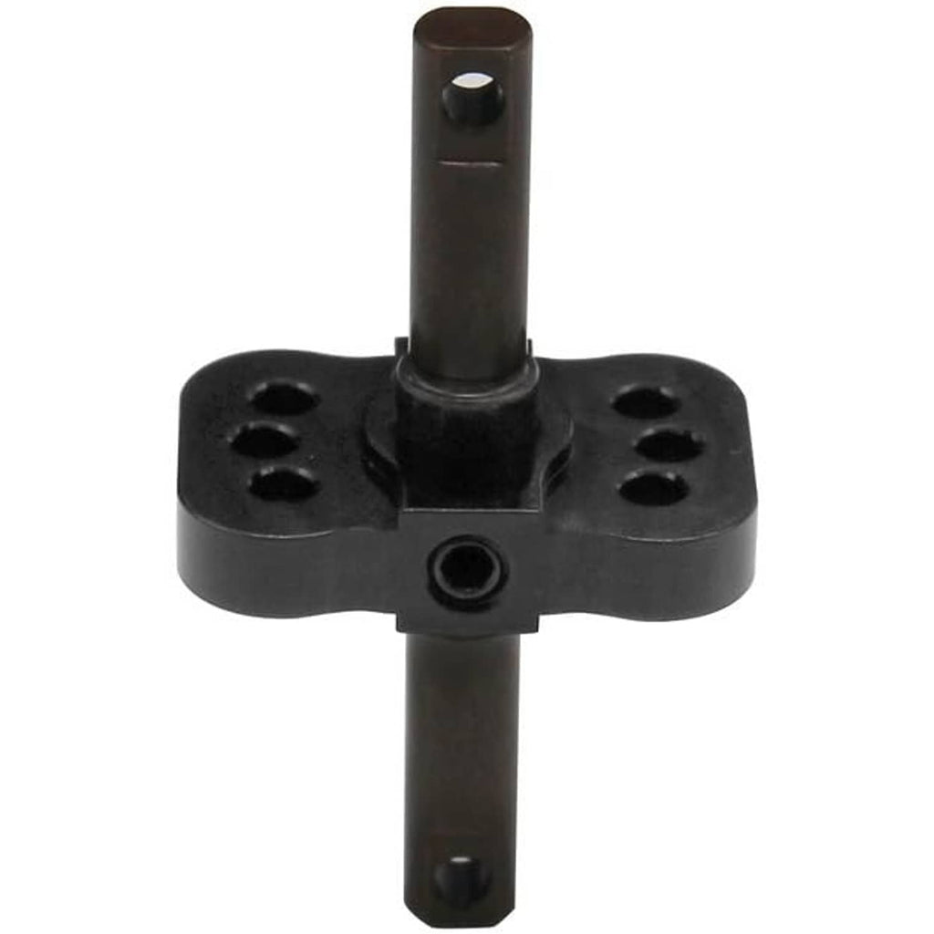 Black differential spool locker with central axle post and side mounting holes