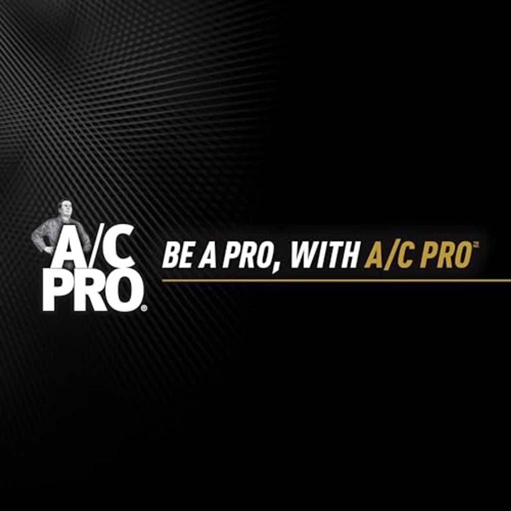 A/C Pro gauge and hose kit logo graphic with branding