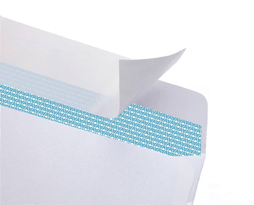 Quick-Seal self-seal strip icon on envelope