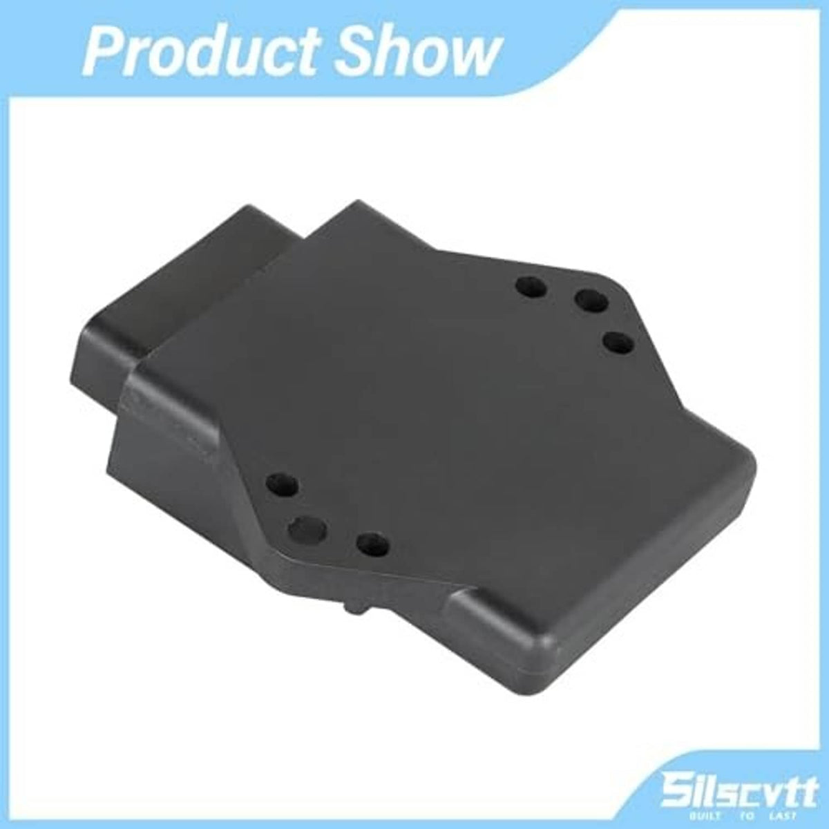 Black CDI ignition module with top screw holes and front multi-pin plug