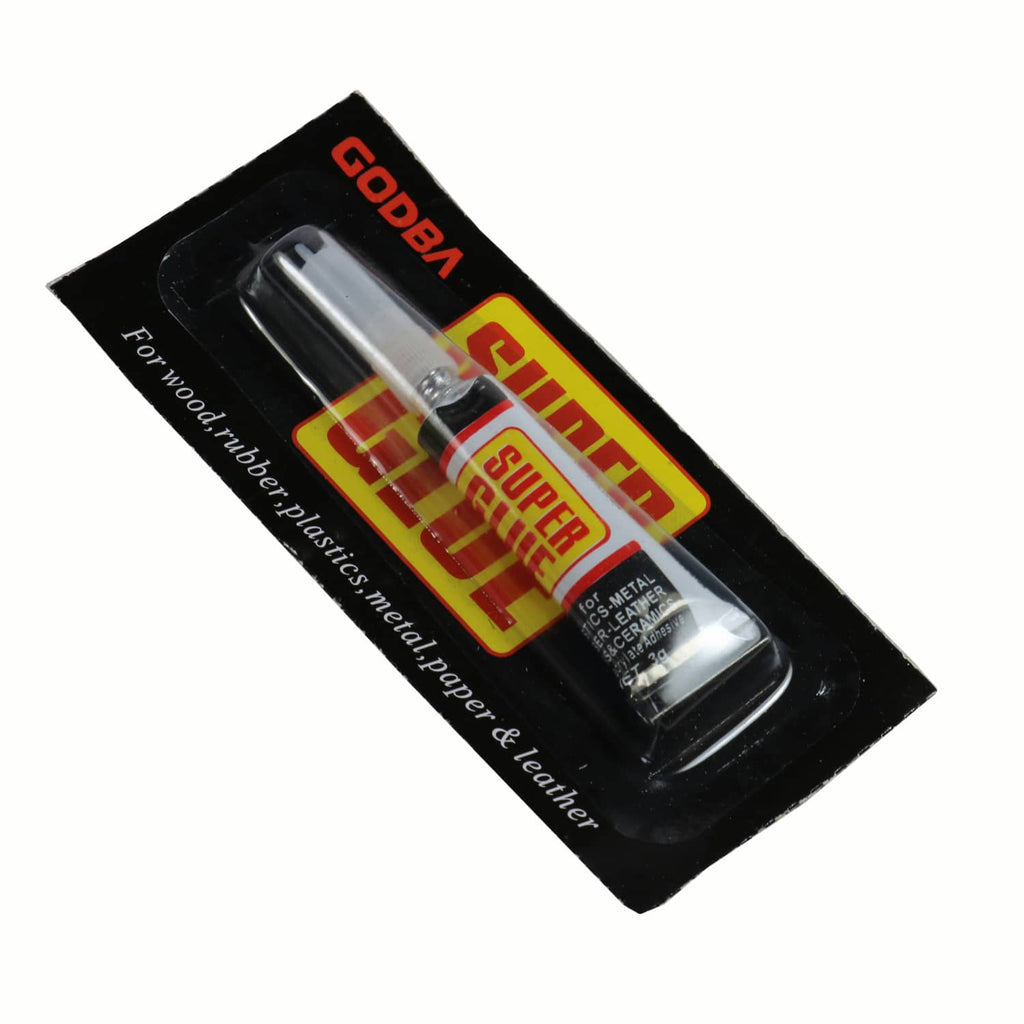 Repair applicator tube in blister pack, clear nozzle and branded label