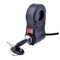 Dark gray scooter speed control switch with three indicator bars and key lock