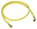Yellow 60-in hose with brass couplings at both ends
