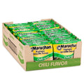 Maruchan ramen noodle soup chili flavor variety pack, multiple boxes in green packaging