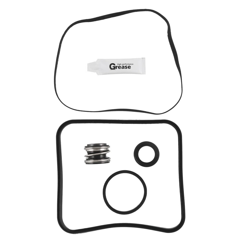 Pool pump gasket and O-ring set with grease packet