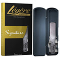 Alto saxophone synthetic reed set with clear protective carry case