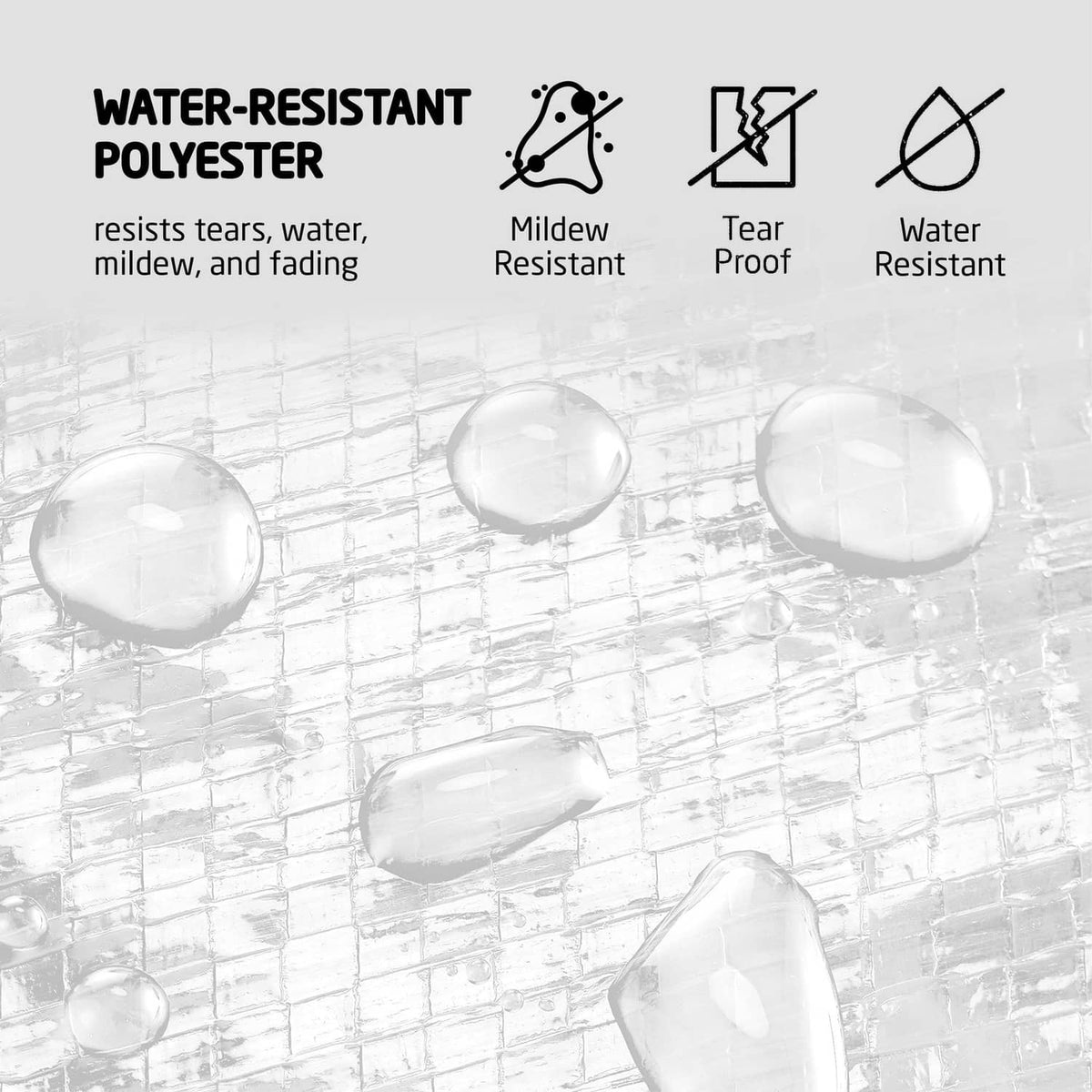 Water-resistant polyester Christmas tree storage bag, tear-proof and mildew-resistant.