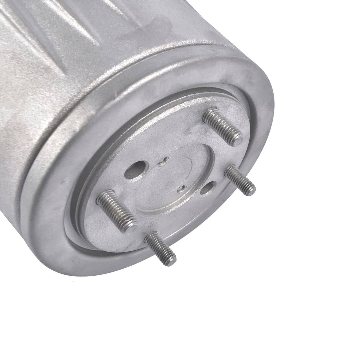 Rear axle differential carrier assembly rear cover with bolt circle flange