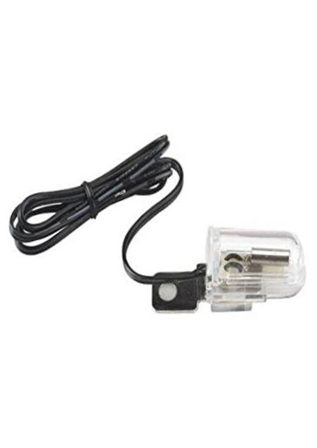 Electronic tilt standard sensor with black wire and clear plastic connector housing