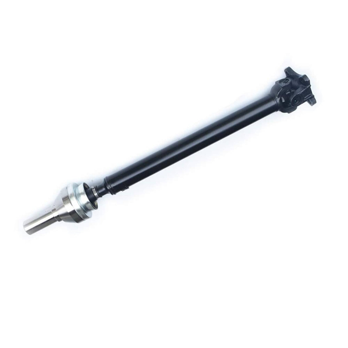 Front prop drive shaft assembly with black shaft and front yoke
