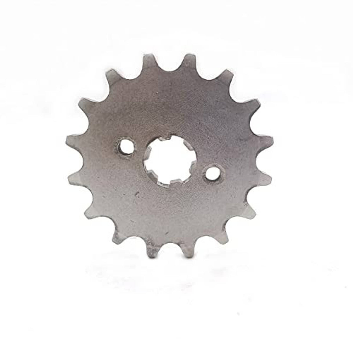 Steel 420-16T front sprocket wheel with center hole and two side holes