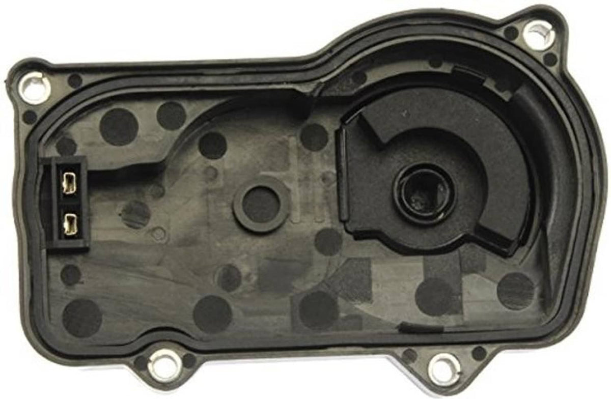 Throttle position sensor housing with connector and mounting holes