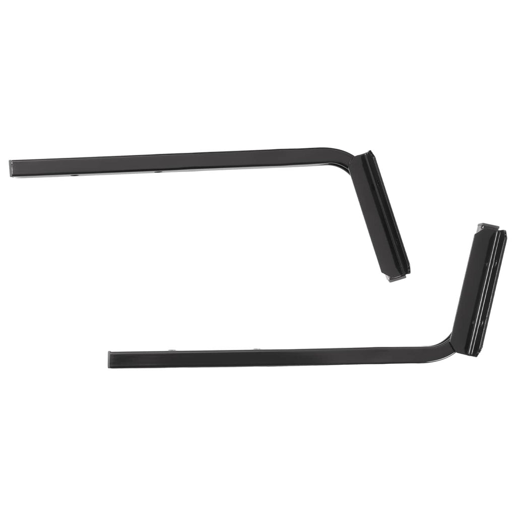 Front cargo basket for EV golf cart, perforated metal tray with front mounting brackets