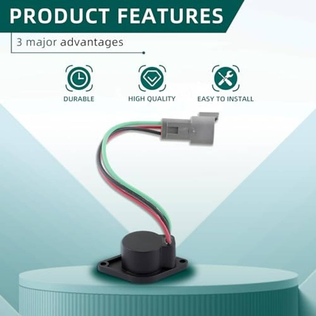 Speed sensor with wiring harness and gray connector plug