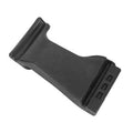 Universal tire changer duck head mount demount tool, dark rubber/plastic wedge tip