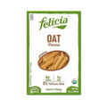 Felicia Oat Penne gluten-free organic multigrain pasta box with penne illustration
