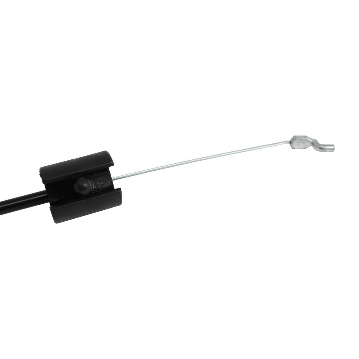 Engine zone control cable replacement with black connector and metal clip end