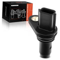 Crankshaft position sensor with black housing and electrical connector, boxed