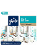 Glade Sky & Sea Salt plug-in air freshener refill pack with 5 scented oil refills