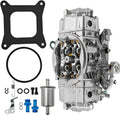 Performance carburetor kit with assembled 4-barrel carb and gasket set, hardware included