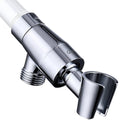G-promise metal handheld shower head holder with adjustable clamp, chrome finish