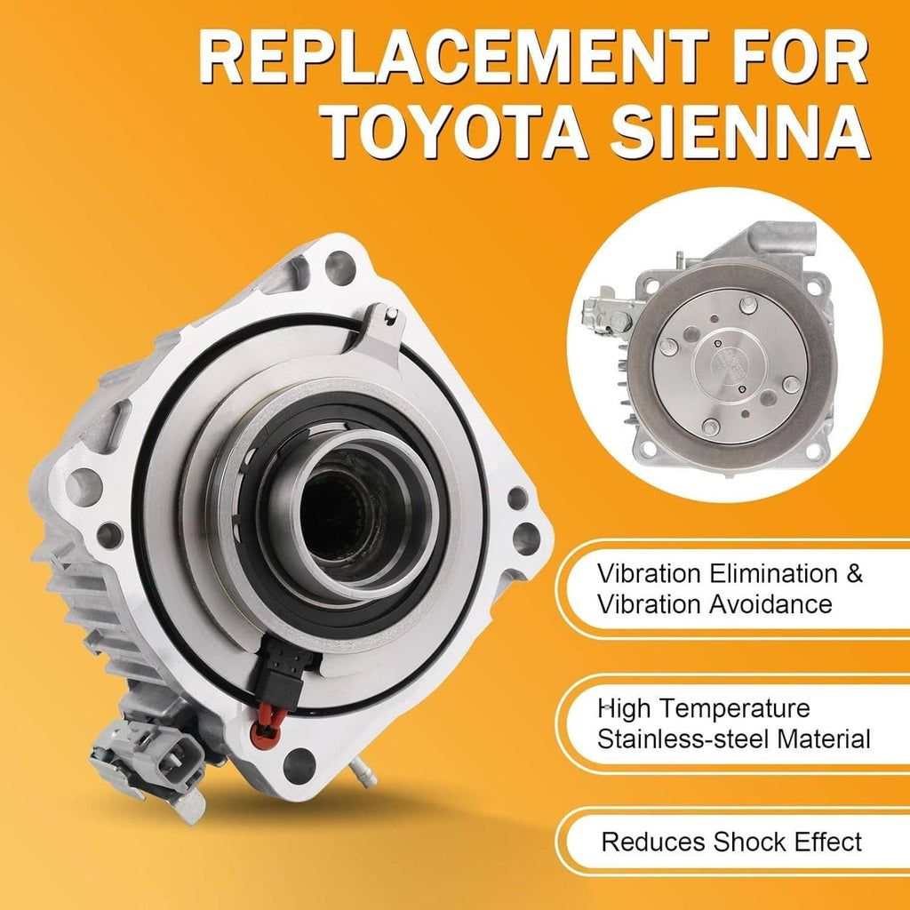Rear differential viscous coupler replacement part with silver circular cover