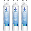 White Yatker refrigerator water filter replacement cartridge, 3-pack set