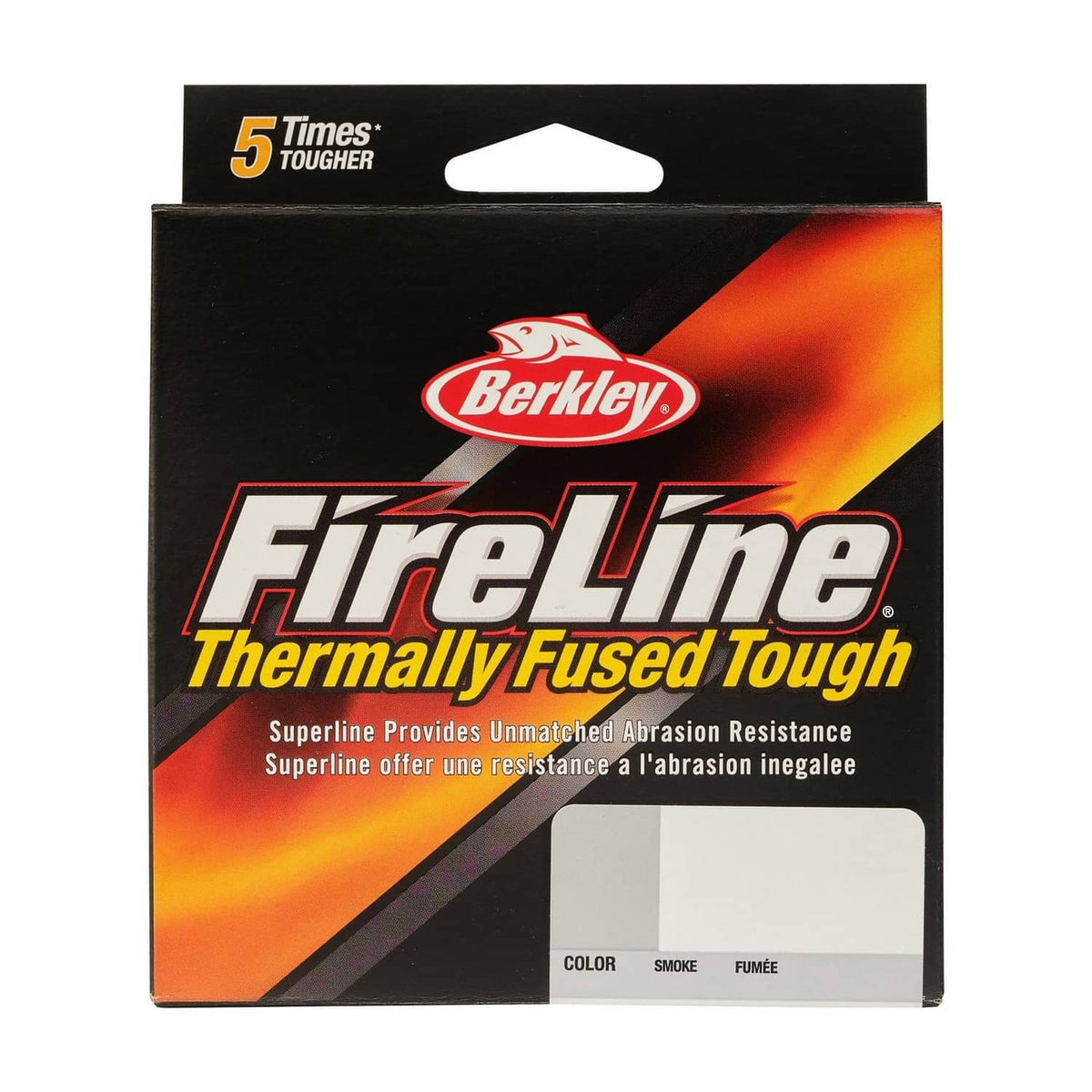 Thermally Fused Tough smoke fishing line retail box