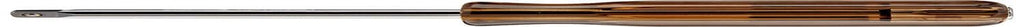 1/4 in drive nut driver extension with long spinner handle and dark grip sleeve