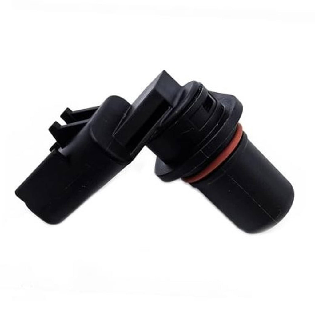 Crankshaft position sensor with black plastic connector and orange seal ring