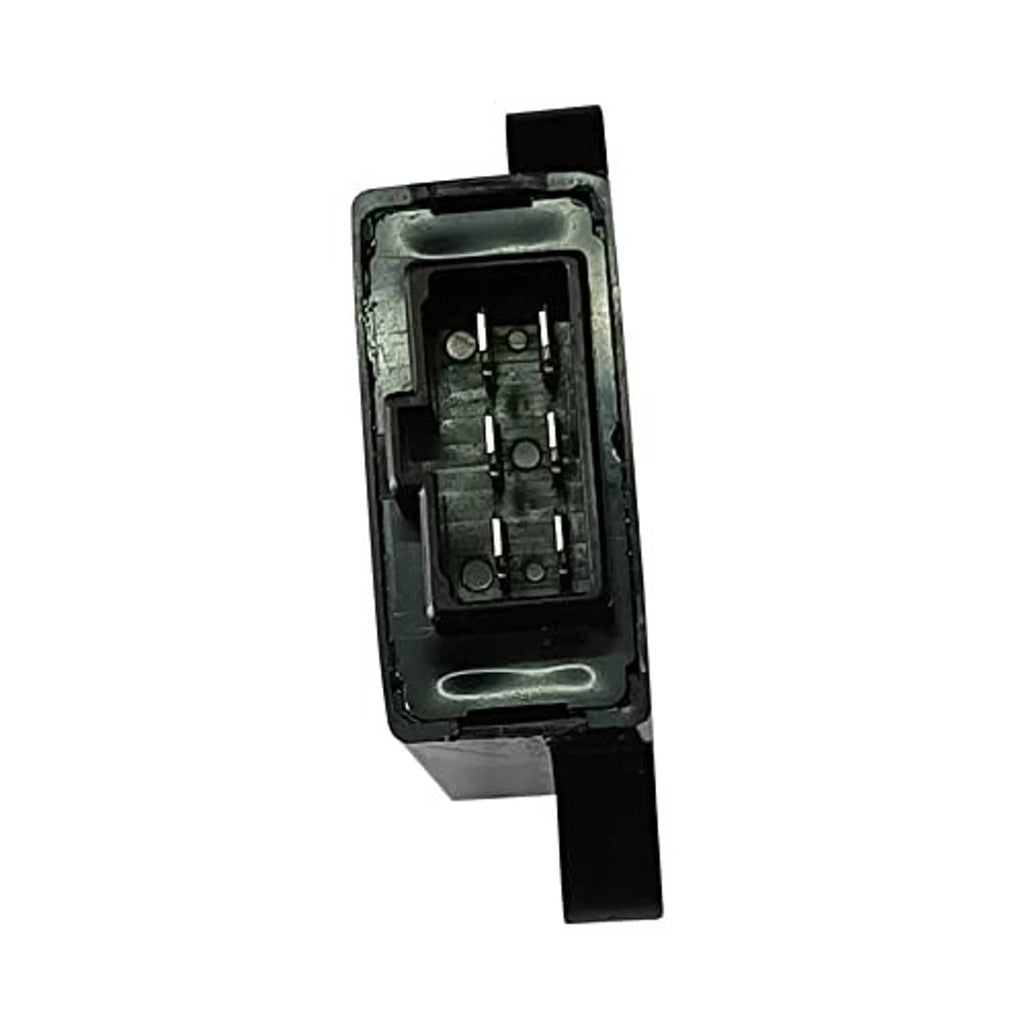 Motorcycle ignition module CDI unit with exposed terminals, dark housing