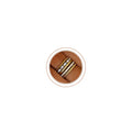 Thin gold-plated stackable rings with textured bands, set of 7