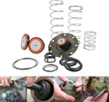 Complete repair kit for backflow preventer: springs, O-rings, poppets, and gaskets