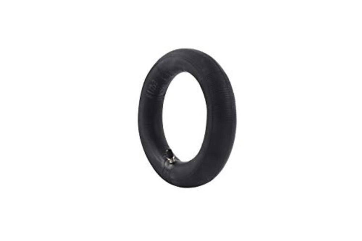 Black inner tube with valve stem, single replacement tube