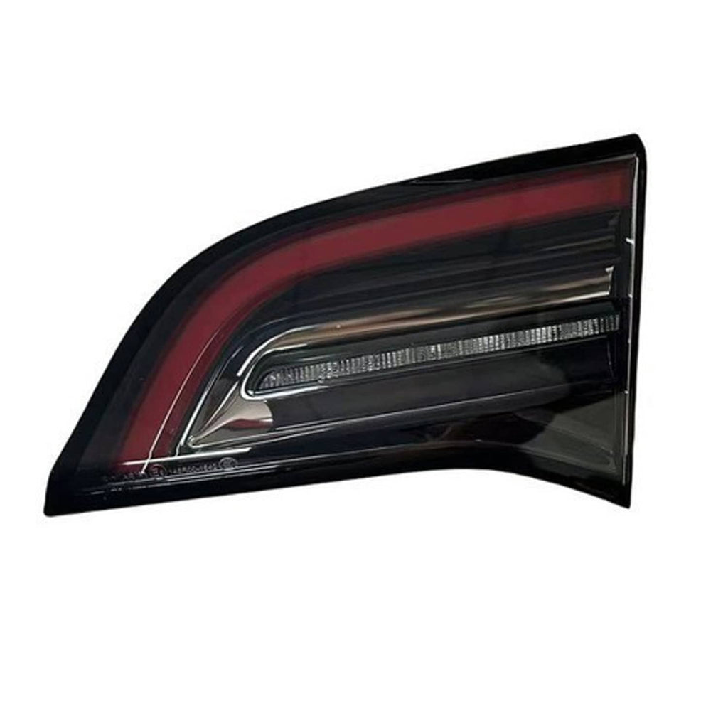 Right inner tail light brake lamp with red outer frame and clear center lens