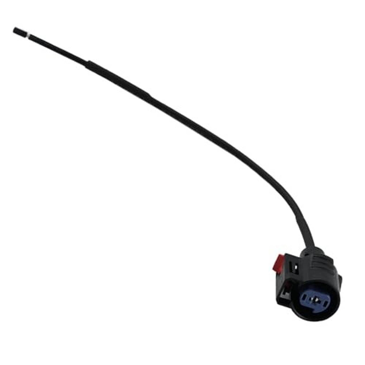 Starter wiring pigtail connector harness cable with blue 2-pin plug end