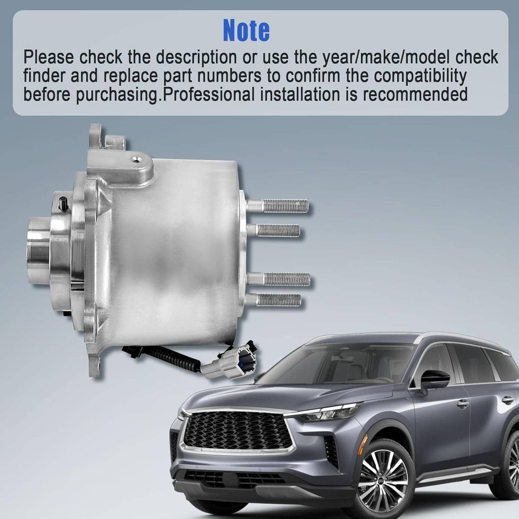Rear differential coupling with aluminum casing and multiple axle mounting shafts