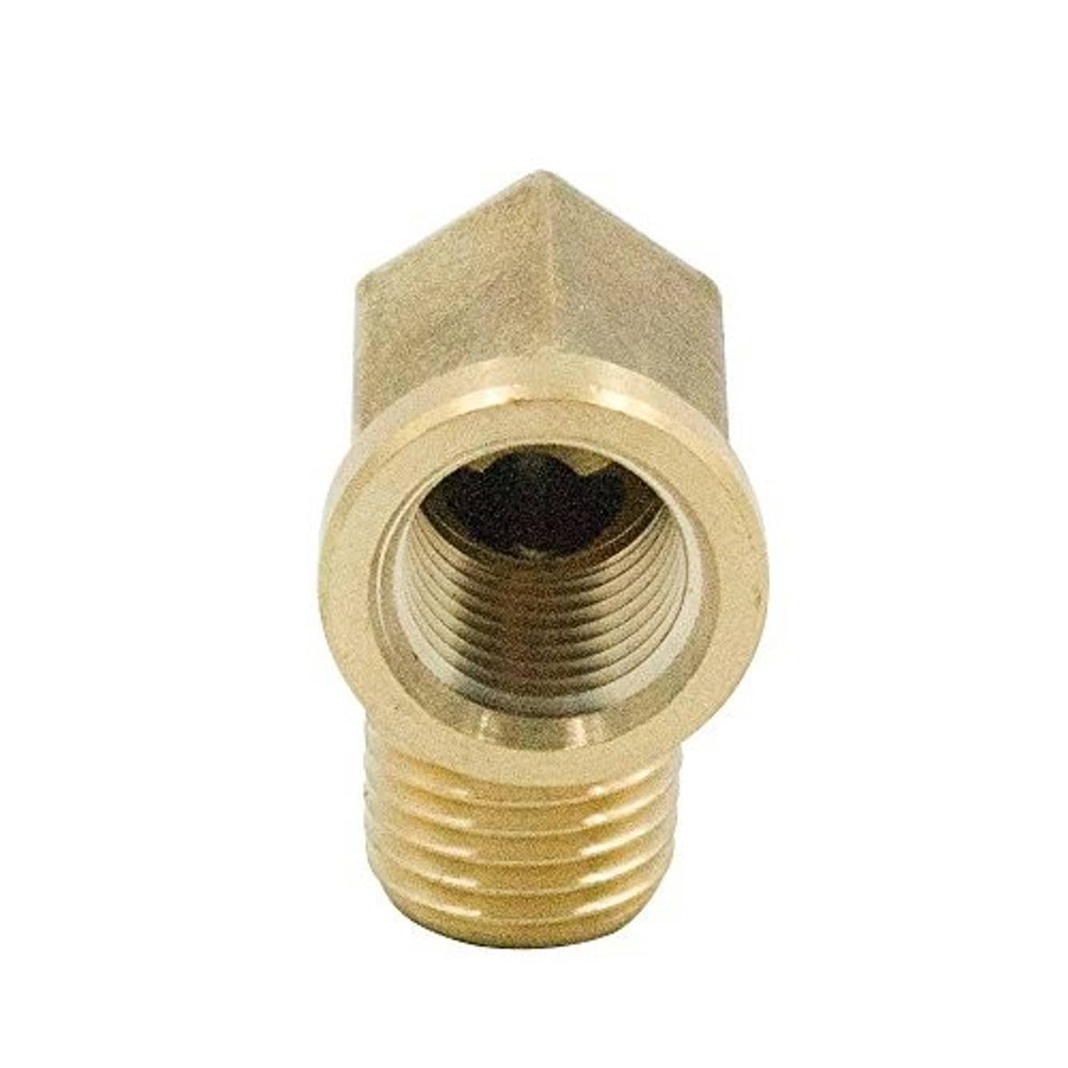 Brass NPT female end of 90° street elbow pipe fitting