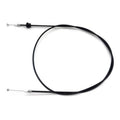 Black hood release control cable with looped ends and metal adjusters