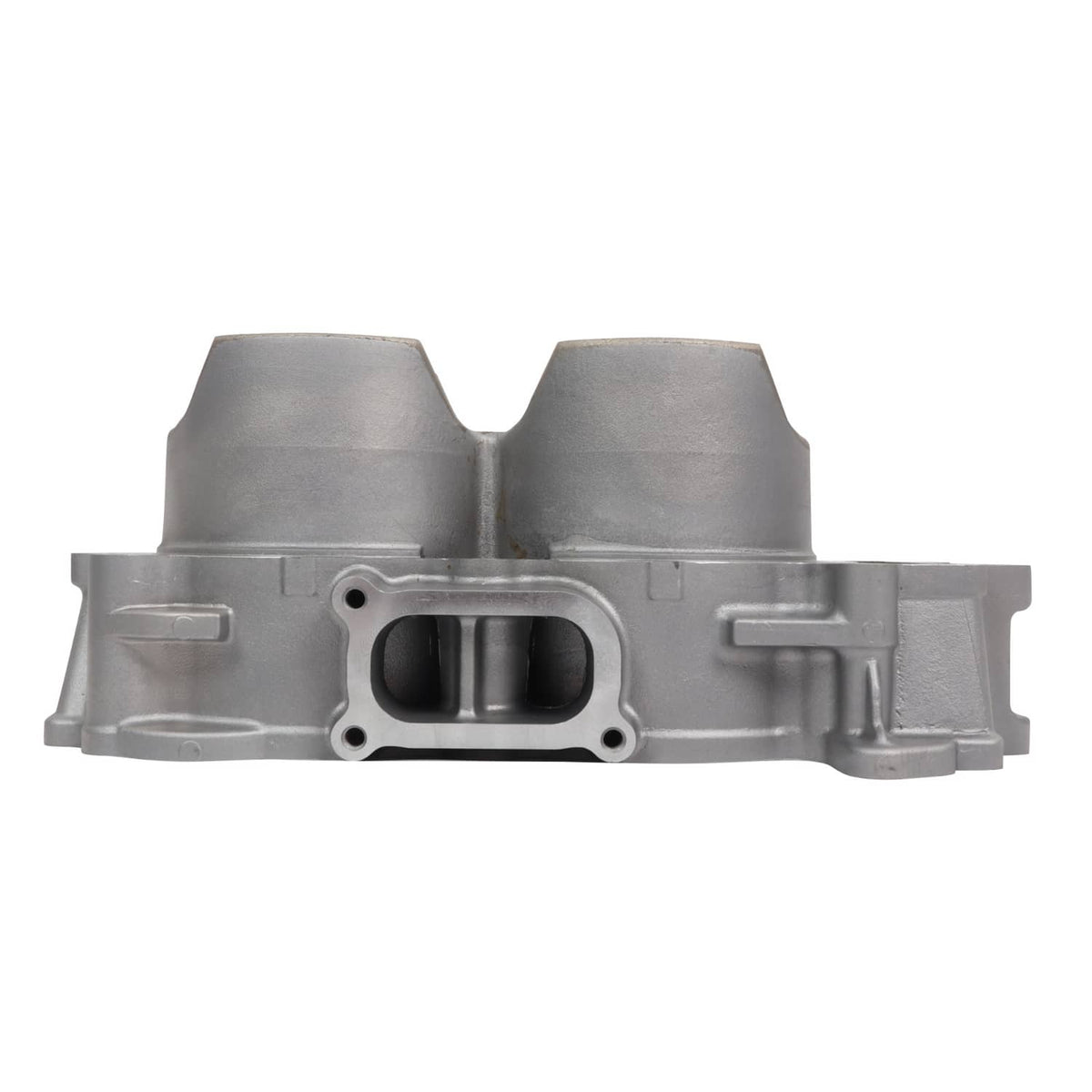 Aluminum cylinder block with two cylinder ports and mounting holes, piston gasket kit