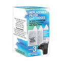 Koller Products size small replacement filter cartridges, 3-pack in retail box