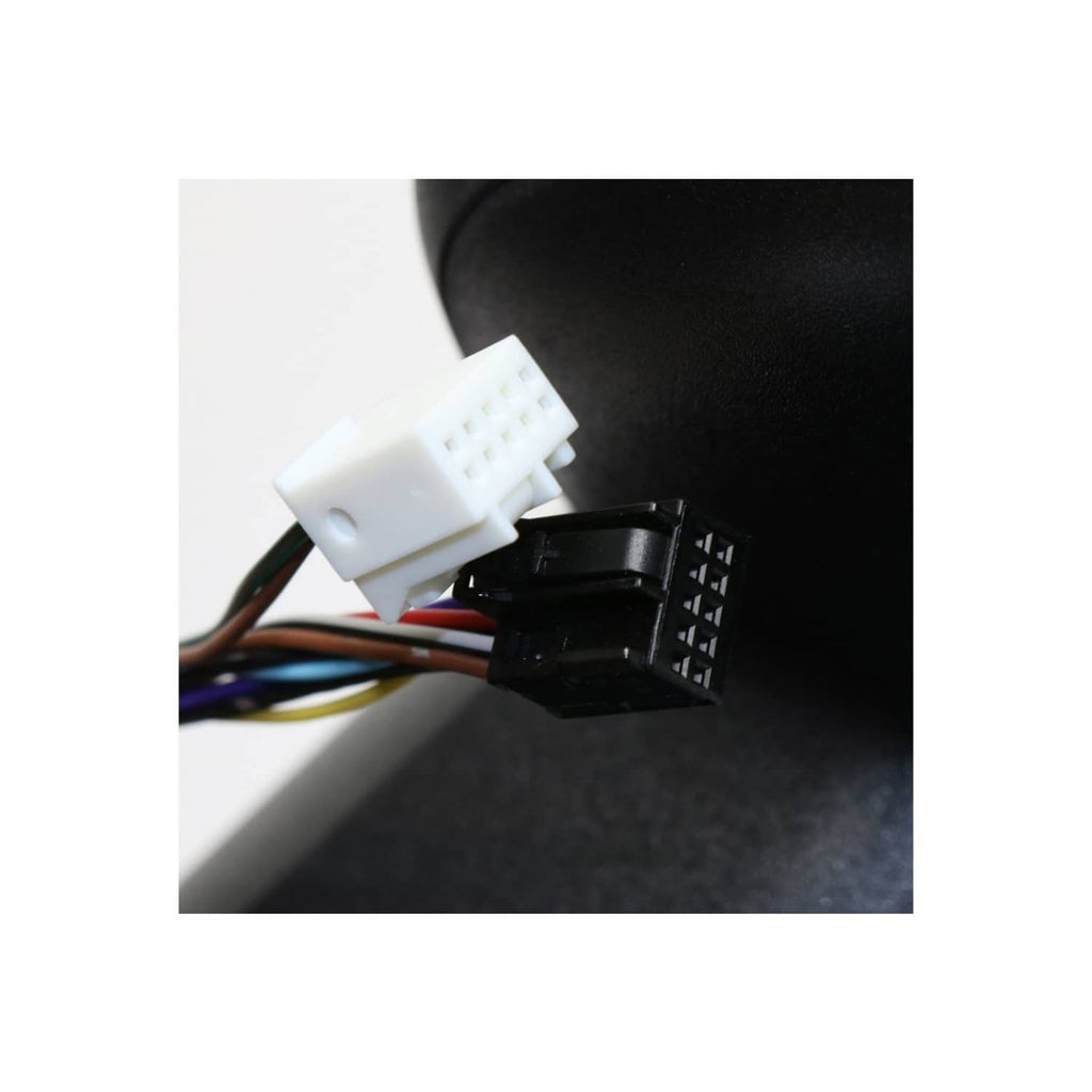 Wiring connector and harness for heated power folding side mirror