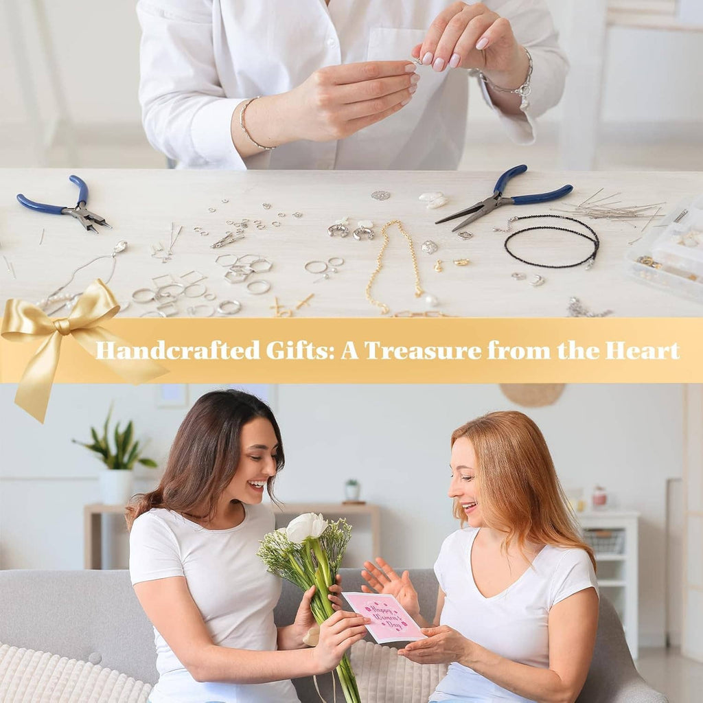 Gold tone chain and charm jewelry pieces spread on a table