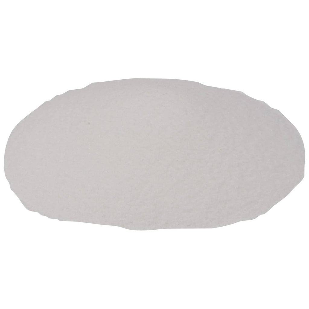 Unseasoned meat tenderizer powder mound, light gray