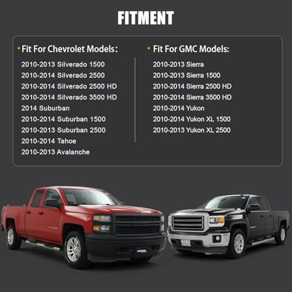 Tan door armrest panel compatibility view for Chevrolet and GMC models
