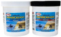 FASCO SteelFlex Super Slick epoxy bottom coating kit, two white 1-pint bottles