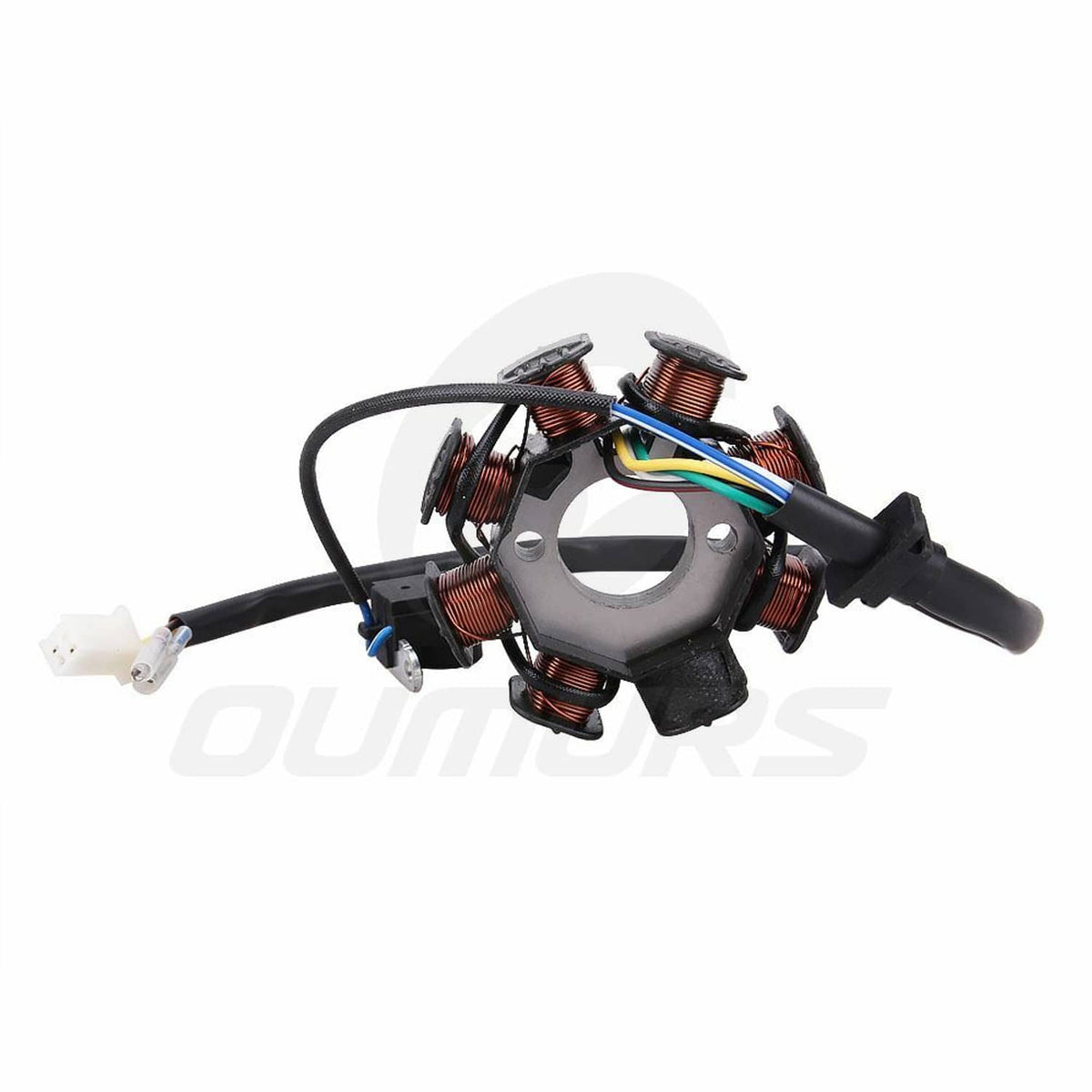 RivetOak Ignition Stator Magneto 8Coil For Chinese Scooters ATV Go Kart Moped 125cc 150cc