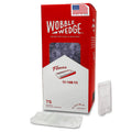 WOBBLE WEDGE clear flexible plastic shim wedges, pack of 75