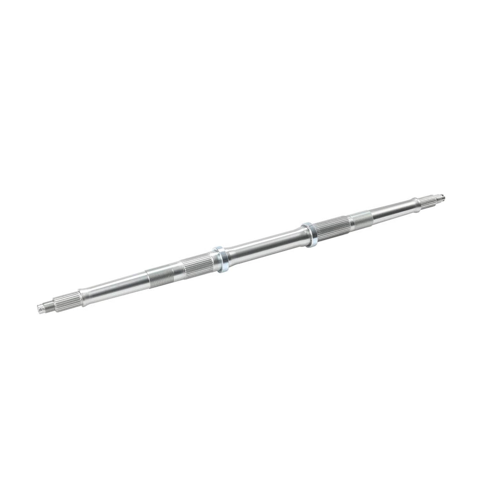 Rear axle shaft for ATV, long metal shaft with splined ends